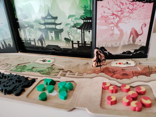 Componentes El Teatro de Sombras juego de mesa