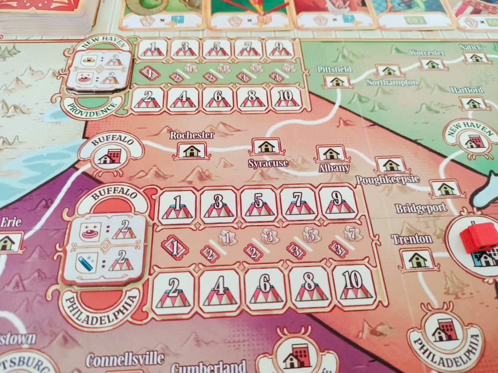 Ciudades pequeñas en 3 Ring Circus