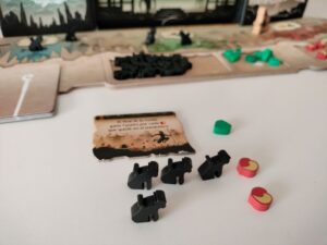 Partida El Teatro de Sombras juego de mesa