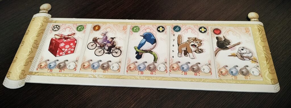 Tablero de Misiones, Kyoto no Neko juego de mesa