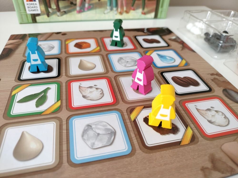 Meeples baristas Coffee Rush