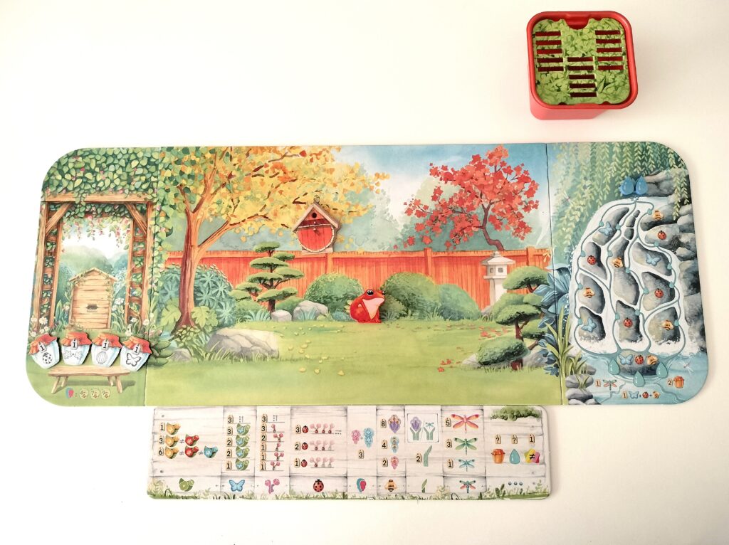 Preparación jugadores, Reseña Pérgola juego de mesa
