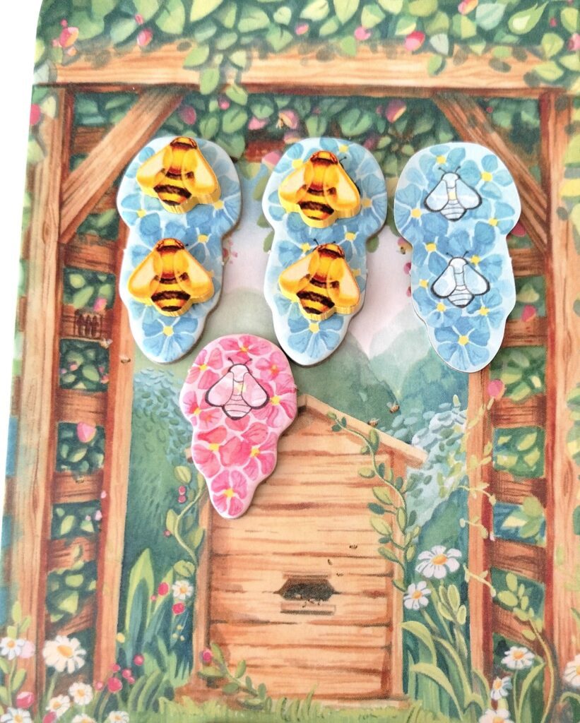 Ranúnculos y Abejas