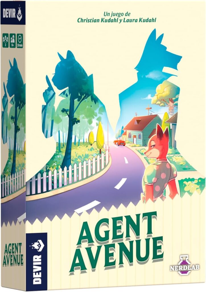 Agent Avenue, juegos de mesa para dos jugadores