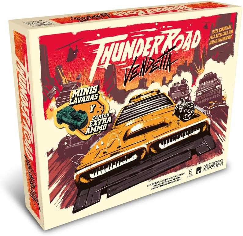 Thunder Road Vendetta, juegos de mesa competitivos