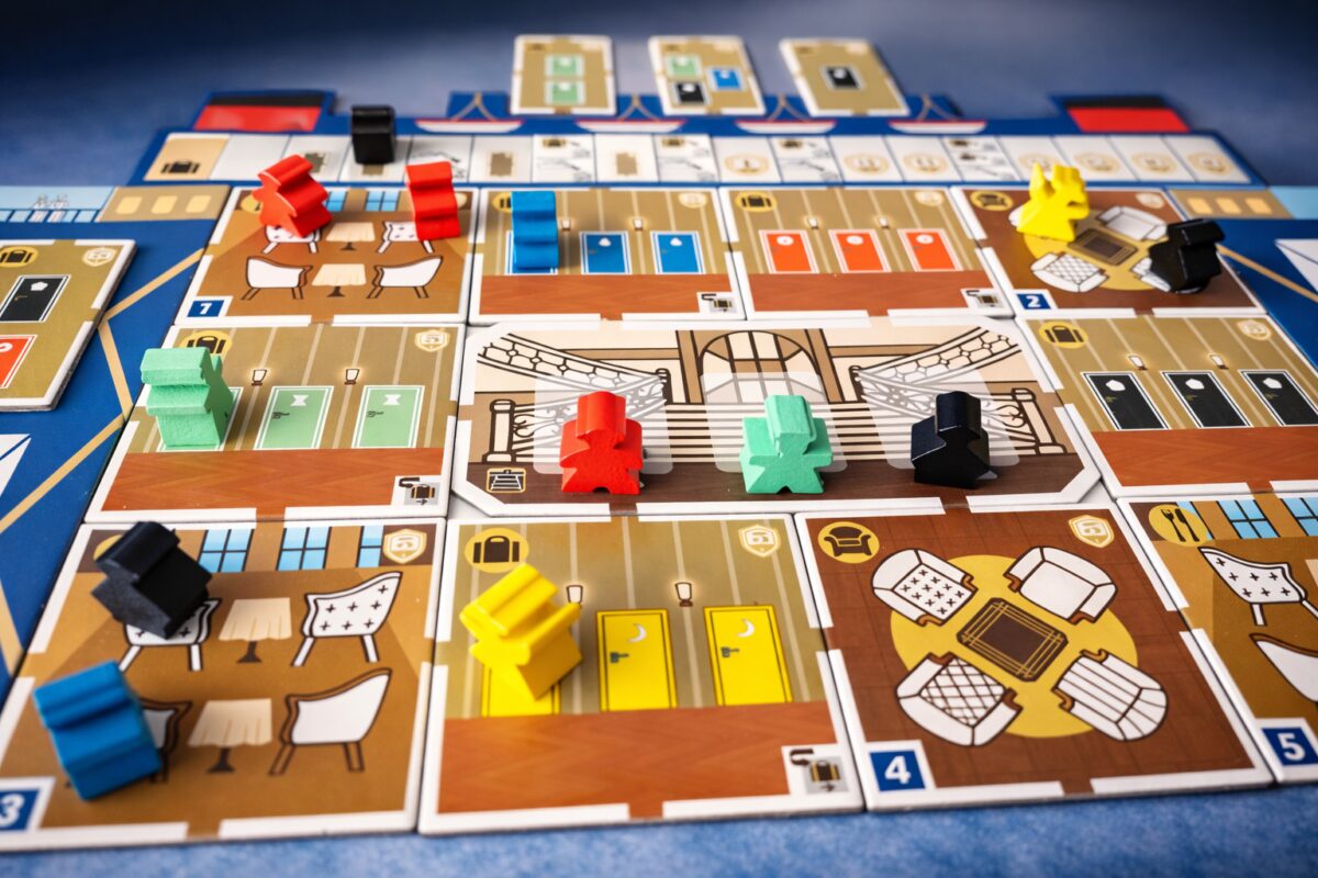 Desarrollo de la partida en ¡Todos a bordo! juego de mesa