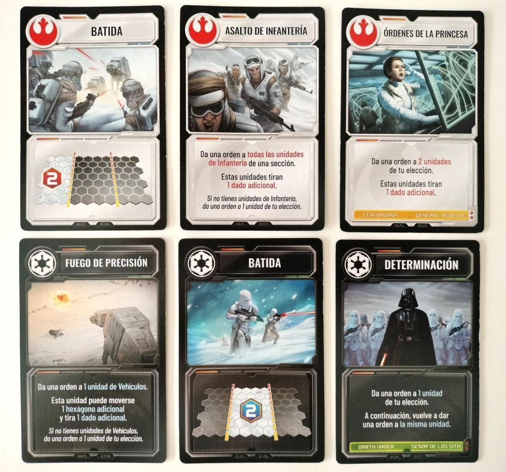 Cartas de Mando