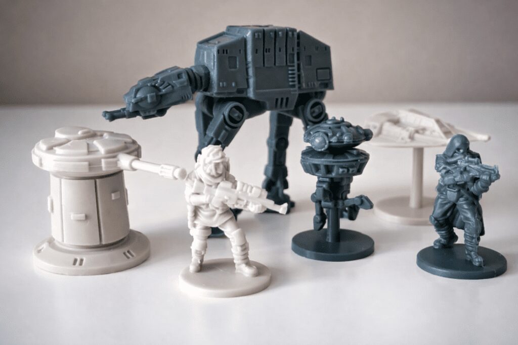 Miniaturas de Star Wars la batalla de Hoth