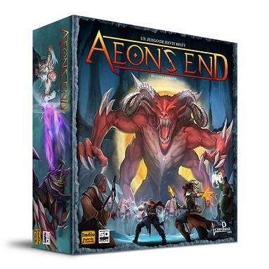 Aeon's End, juego de deckbuilding (diferencia deckbuilding y bagbuilding)
