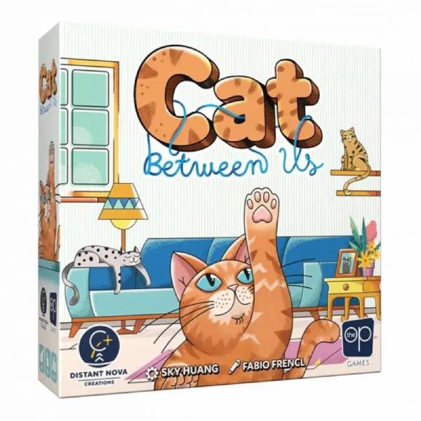 Cat between us, juego familiar de cartas