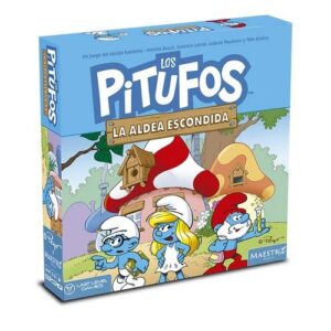 Los pitufos, la aldea escondida. Los juegos de mesa más cuquis y bonitos