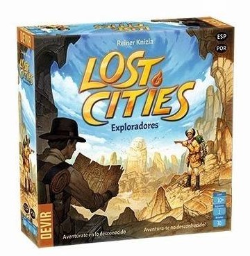 Lost Cities: Exploradores, juego de push your luck para iniciarse