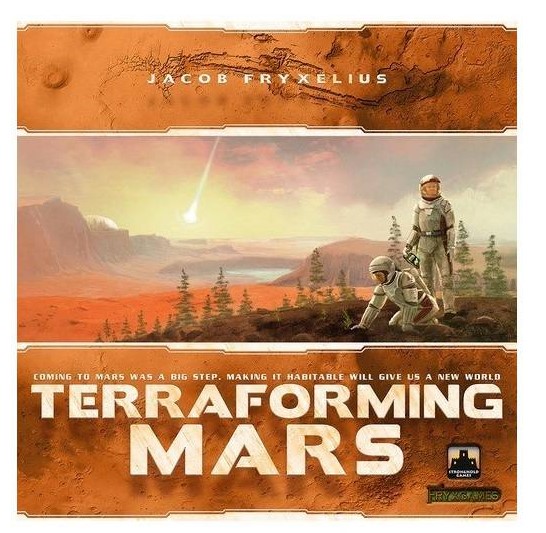 Terraforming Mars, juego de construcción de motor