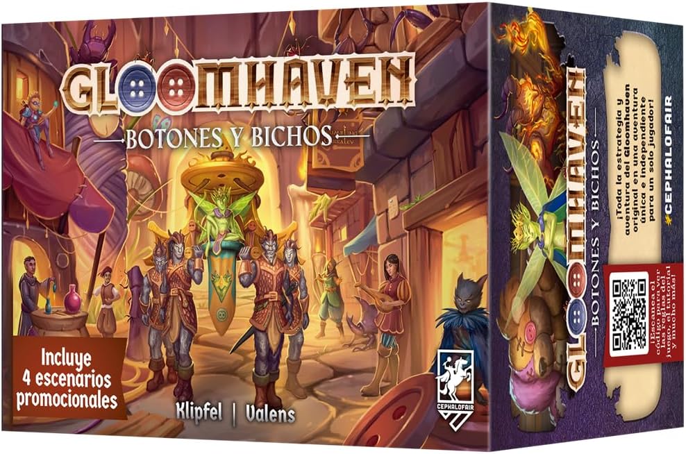 Gloomhaven, Botones y Bichos