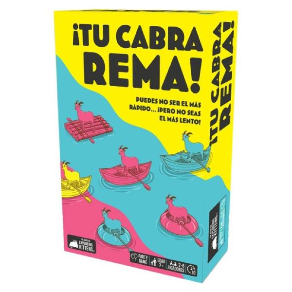 ¡Tu cabra rema! Juego party de cartas