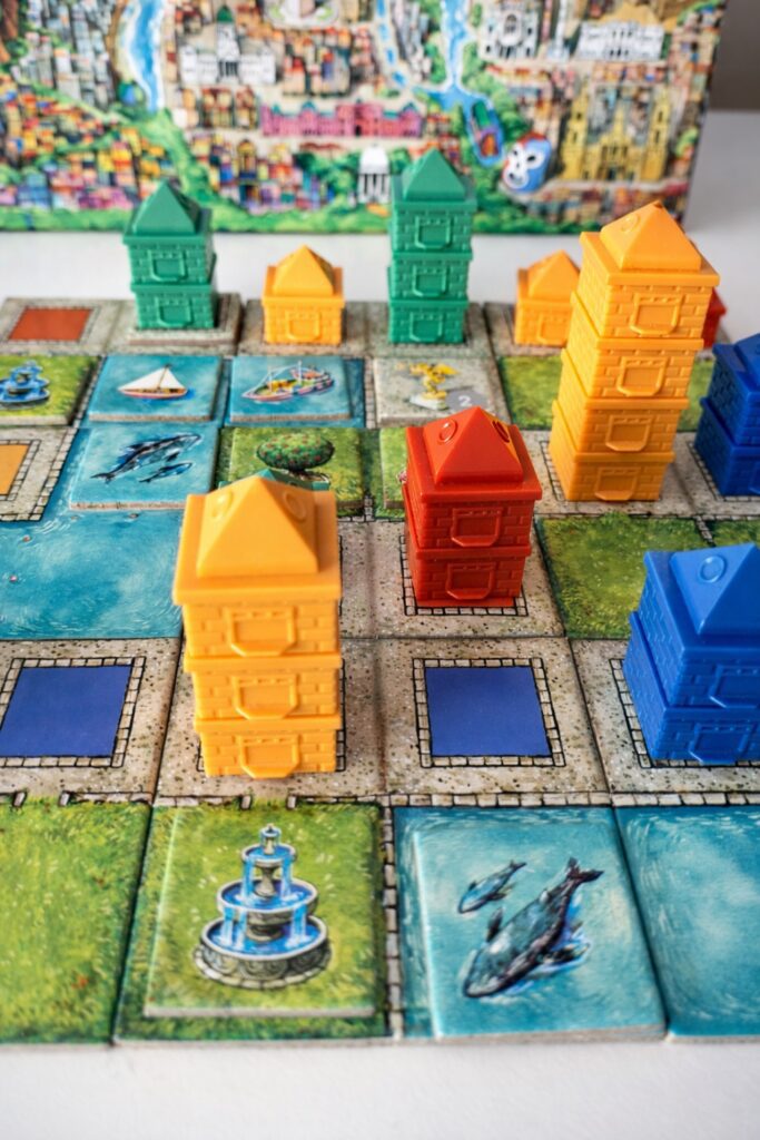 Detalle de Cities juego de mesa