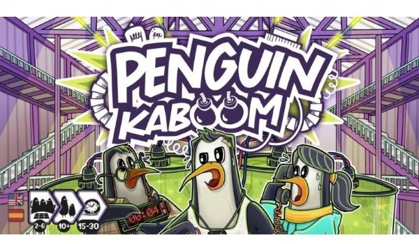 Penguin Kaboom, juego de mesa party