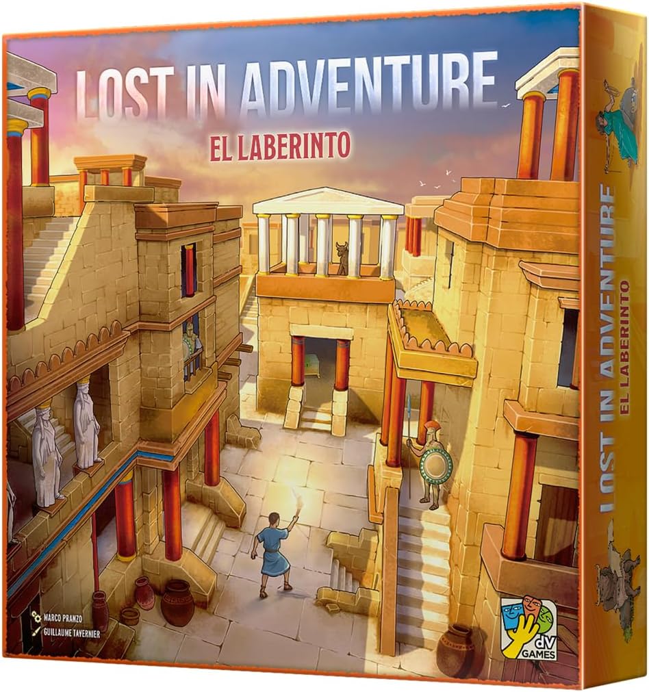 Lost in Adventure: El Laberinto, juego de mesa cooperativo de exploración y aventuras