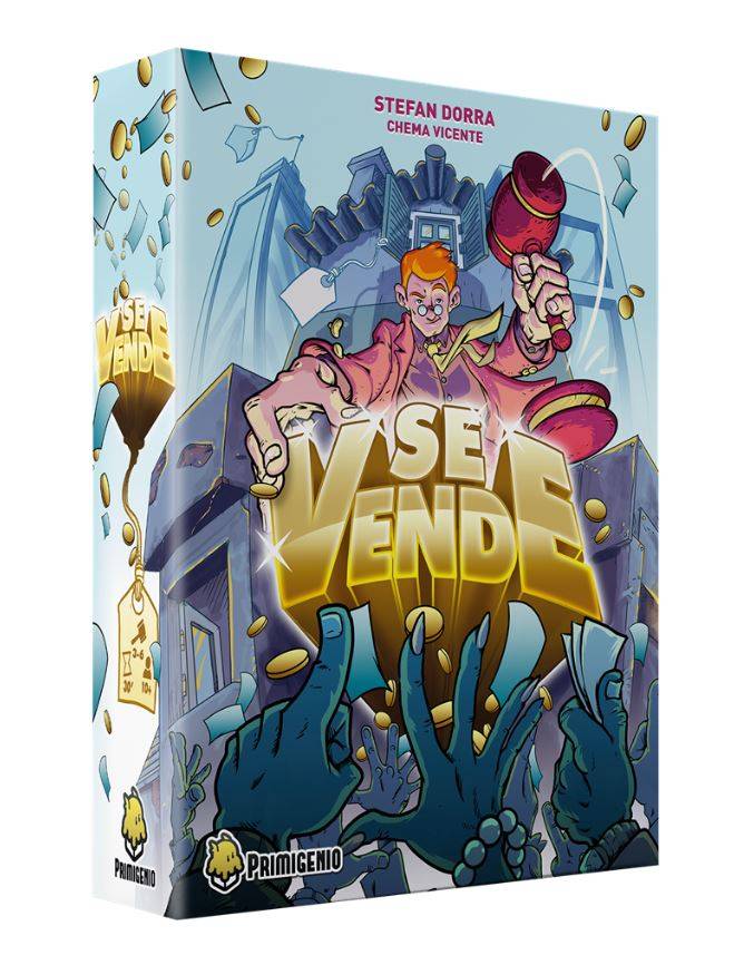 Se vende, juego de mesa de subastas sencillo