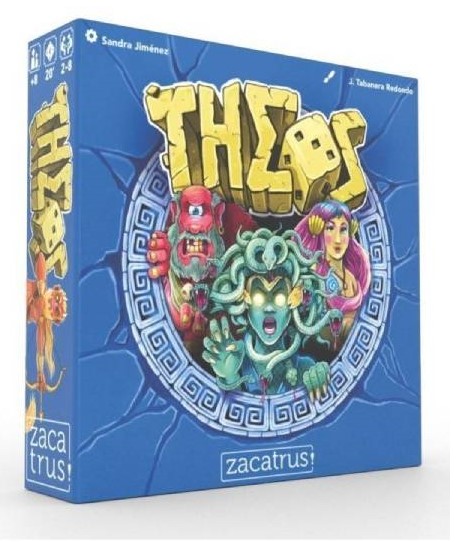 Theos, juego de mesa party familiar de dados