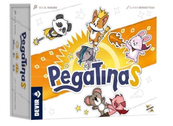 Pegatinas, juego de mesa legacy para niños