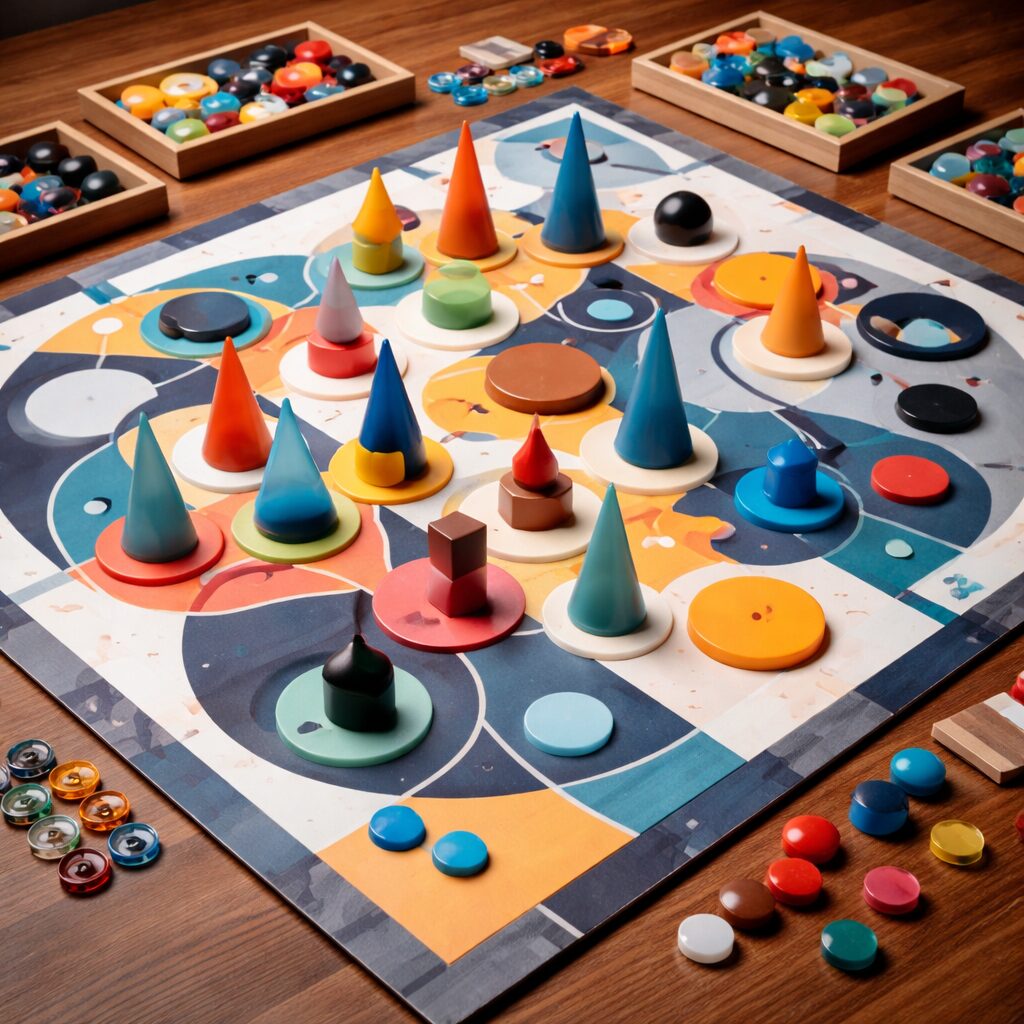 Tipos de juegos de mesa: abstractos
