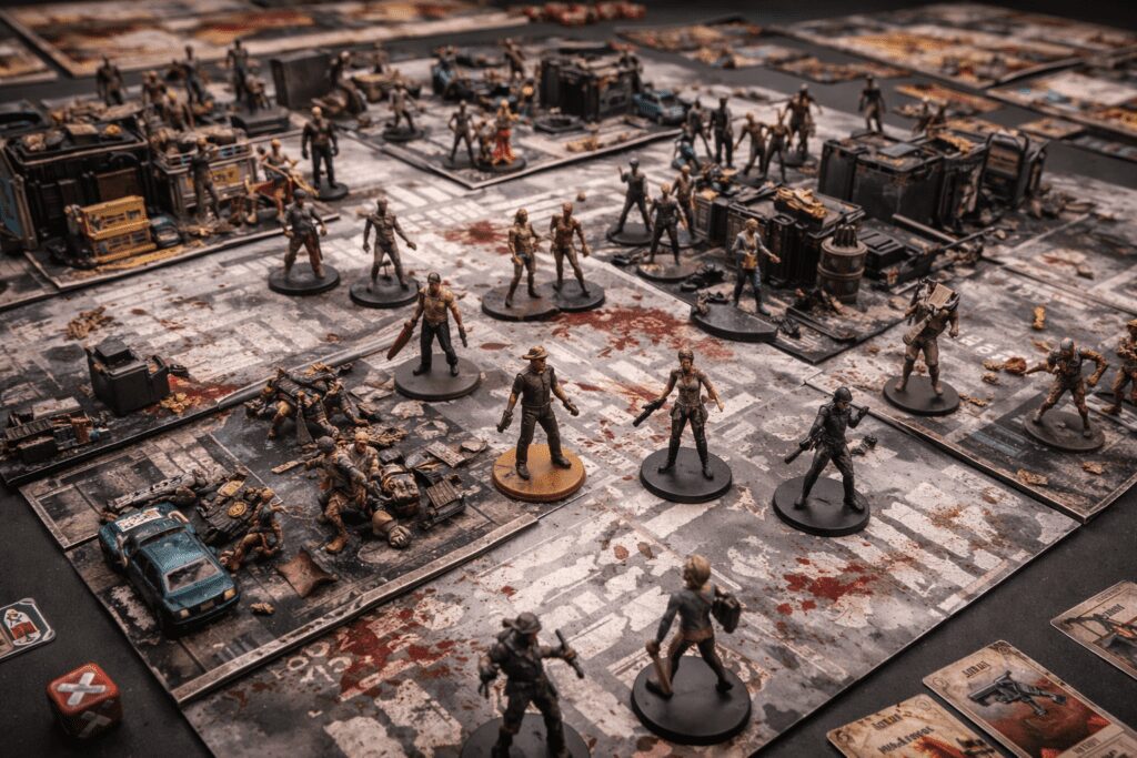 diferencia eurogame y ameritrash Ejemplo de Ameritrash: Zombicide diferencia eurogame y ameritrash