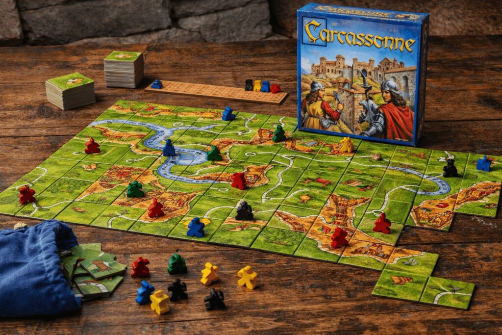 Mecánica de Colocación de losetas (carcassonne)