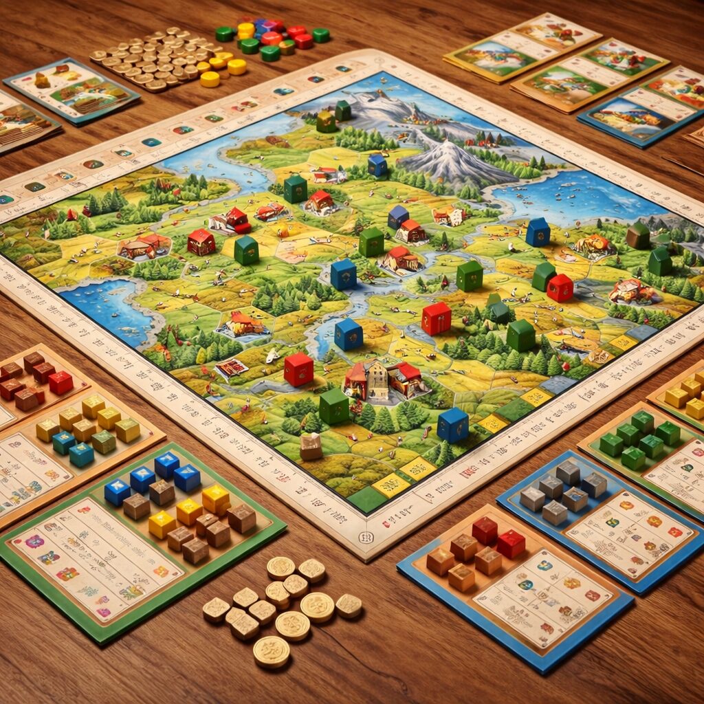 Tipos de juegos de mesa: Eurogames
