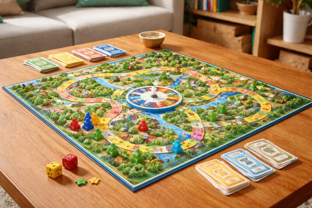 Tipos de juegos de mesa: familiares