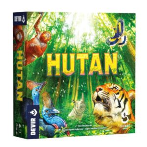 Hutan, juego de mesa familiar de animales y naturaleza
