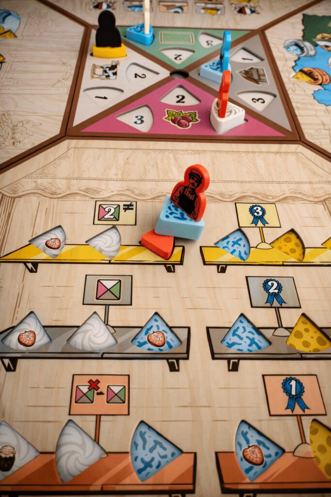 Elaborar queso en Fromage juego de mesa