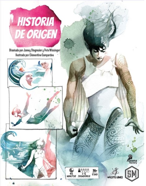 Historia de origen, novedades juegos de mesa