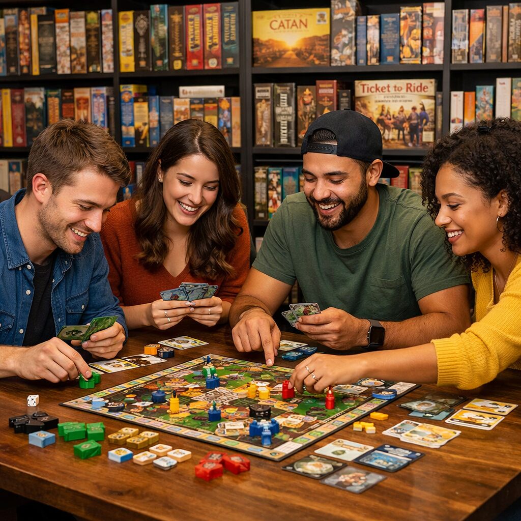 Disfruta de tu colección de juegos de mesa