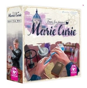 Tras los pasos de Marie Curie, juegos de mesa familiares