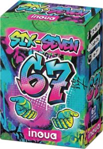 Six Seven juego de cartas rápido para niños