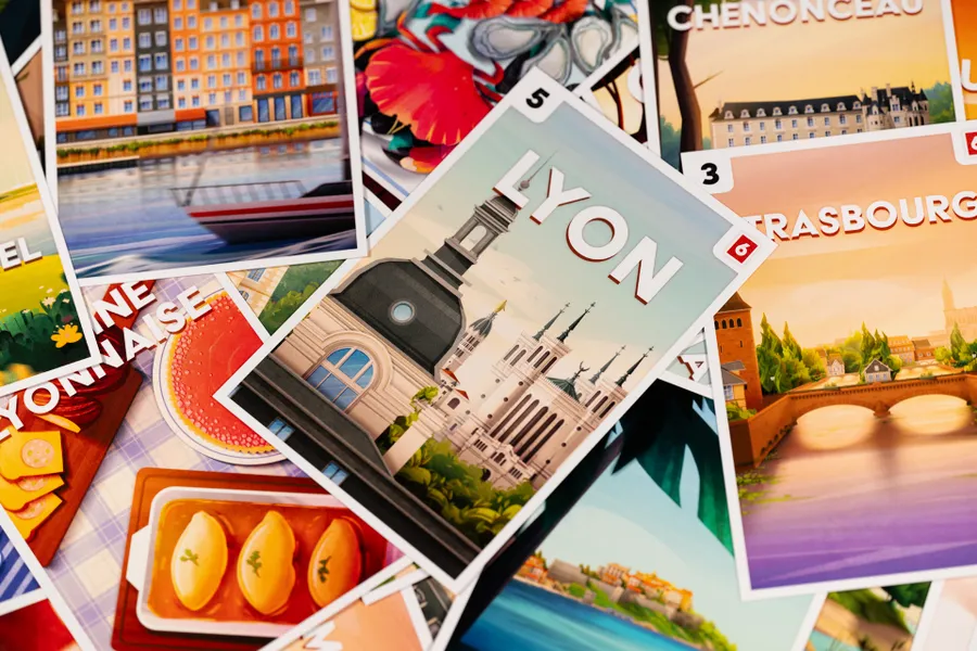 Cartas del juego Postales