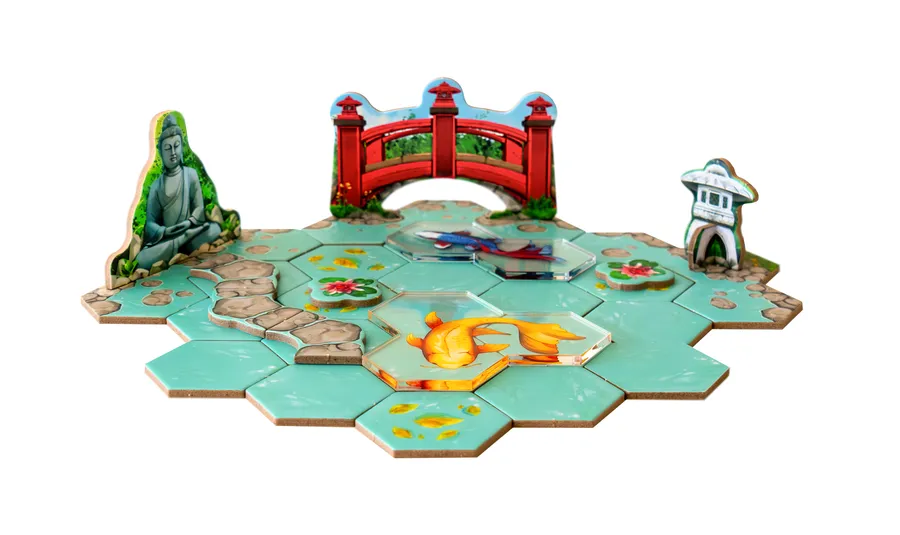 Detalle juego Koi