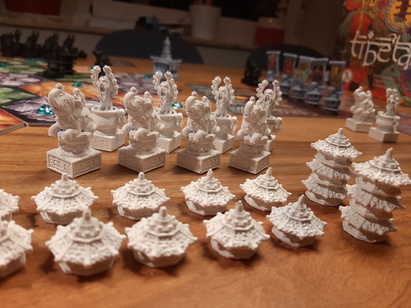 Miniaturas juego Tibetana