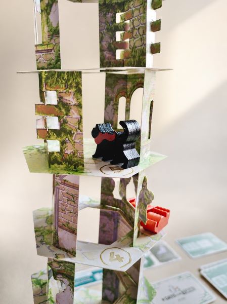 Desarrollo partida del juego El Gato y la Torre