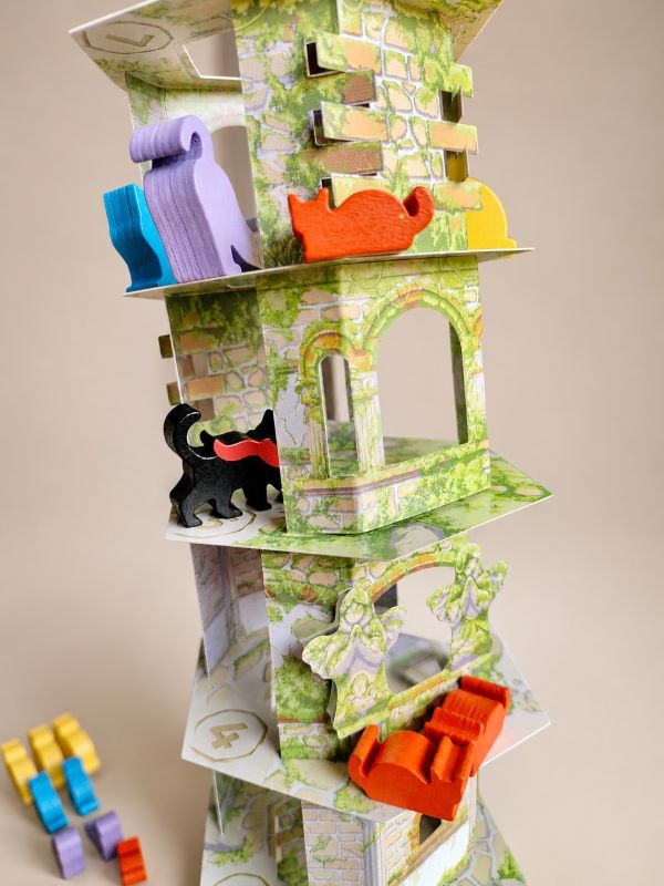 El Gato y la Torre juego de mesa