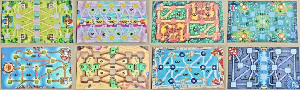 Los diferentes Terrenos del juego TOy Battle
