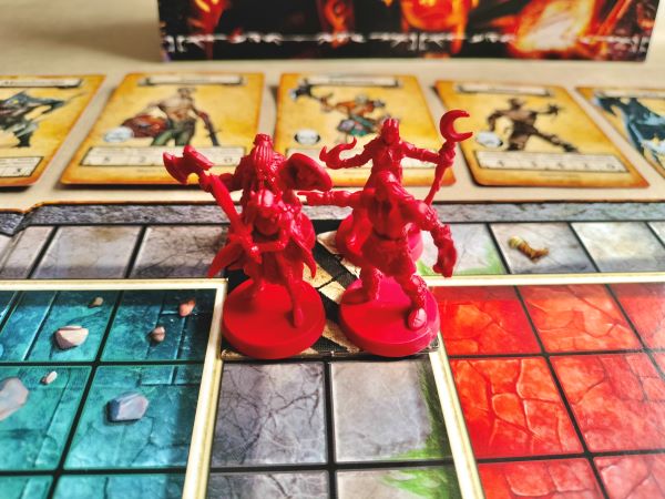 Héroes de HeroQuest El Despertar en las escaleras