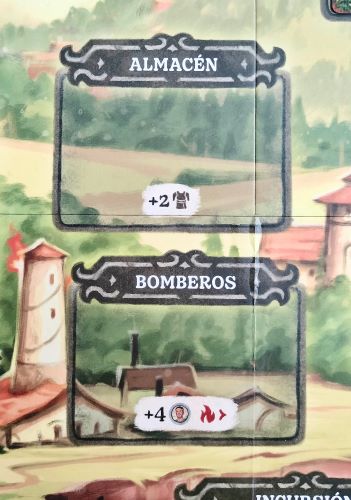 Localizaciones especiales: Almacén y Parque de Bomberos