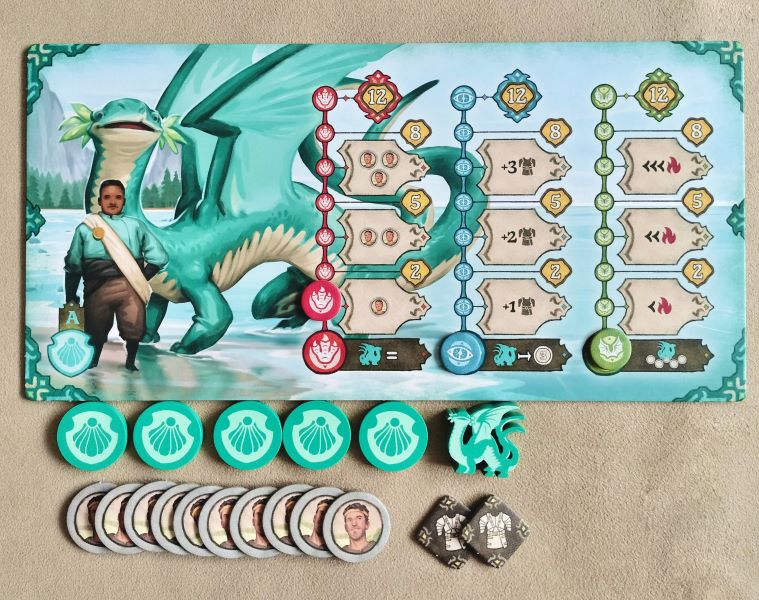 Preparacion tablero jugador Emberheart
