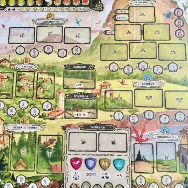 Tablero de Emberheart